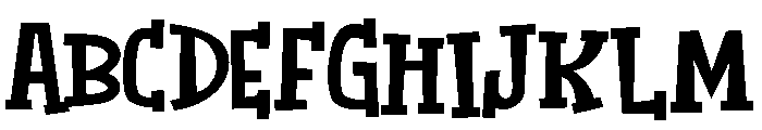 ZP Carnies Expanded Font UPPERCASE