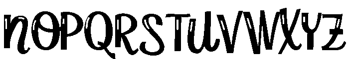 ZP Cattitude Glow Font UPPERCASE