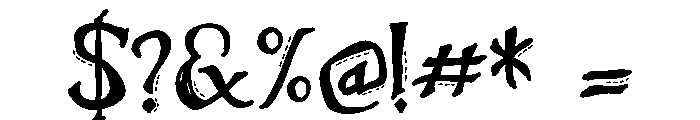 ZP Celtic Craft Stitches Font OTHER CHARS