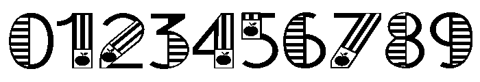 ZP Central Orchard Expanded Font OTHER CHARS