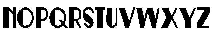 ZP Central Perk Bold Condensed Font UPPERCASE