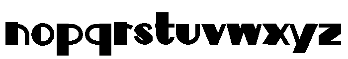 ZP Central Perk Bold Font LOWERCASE