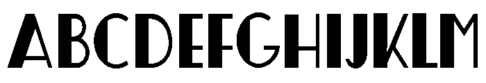 ZP Central Perk Condensed Font UPPERCASE