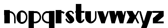 ZP Central Perk Condensed Font LOWERCASE