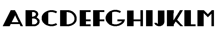 ZP Central Perk Expanded Bold Font UPPERCASE