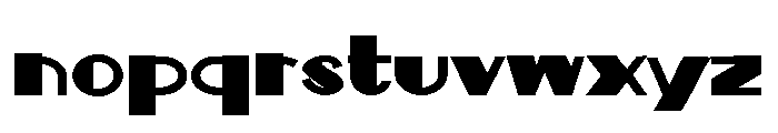 ZP Central Perk Expanded Bold Font LOWERCASE