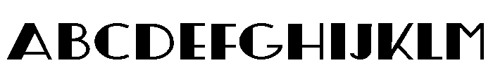 ZP Central Perk Expanded Font UPPERCASE