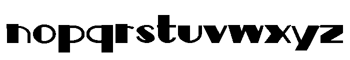 ZP Central Perk Expanded Font LOWERCASE