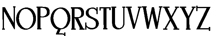 ZP Champion Font UPPERCASE
