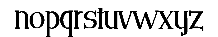 ZP Champion Font LOWERCASE