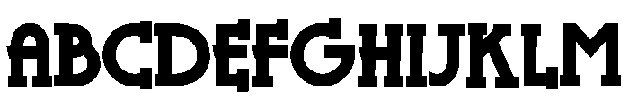 ZP Chapeau Font UPPERCASE