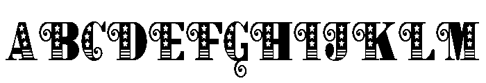 ZP Charleston Allegiance Condensed Font UPPERCASE