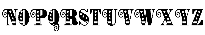 ZP Charleston Allegiance Condensed Font UPPERCASE