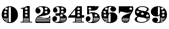 ZP Charleston Allegiance Expanded Font OTHER CHARS