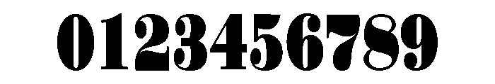 ZP Charleston Condensed Font OTHER CHARS