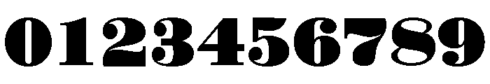 ZP Charleston Expanded Font OTHER CHARS