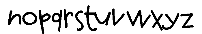 ZP Cherrrystone Font LOWERCASE