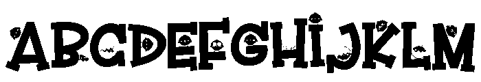 ZP Chick Sticks Font UPPERCASE