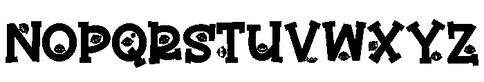ZP Chick Sticks Font UPPERCASE