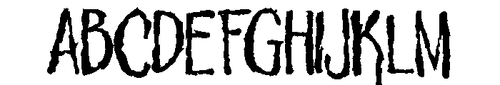 ZP Chillsville Bold Font UPPERCASE
