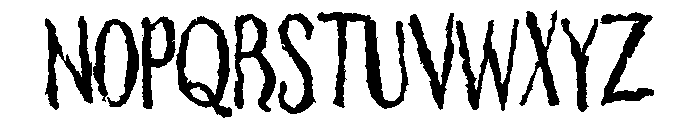 ZP Chillsville Bold Font UPPERCASE