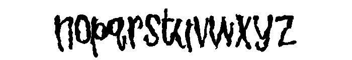 ZP Chillsville Bold Font LOWERCASE