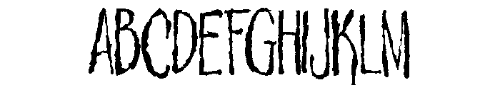 ZP Chillsville Condensed Font UPPERCASE