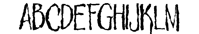 ZP Chillsville Font UPPERCASE