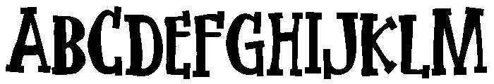 ZP Chinatic Font UPPERCASE