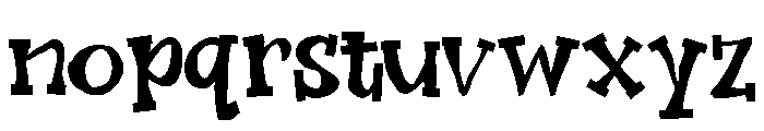 ZP Chinatic Font LOWERCASE