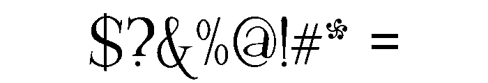 ZP Class Pet Font OTHER CHARS