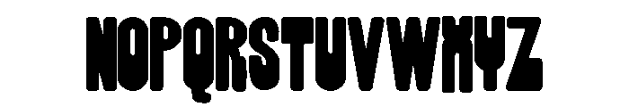 ZP Copacetic Condensed Font LOWERCASE