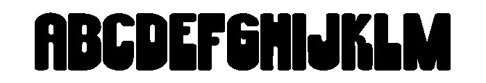 ZP Copacetic Expanded Font UPPERCASE
