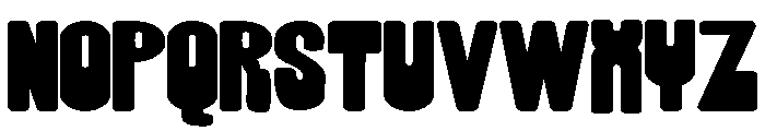 ZP Copacetic Expanded Font UPPERCASE
