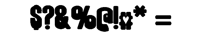 ZP Copacetic Love Font OTHER CHARS