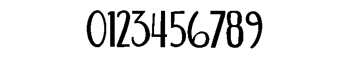 ZP Cracker Bread Condensed Font OTHER CHARS