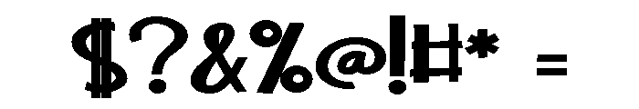 ZP Cracker Bread Expanded Bold Font OTHER CHARS