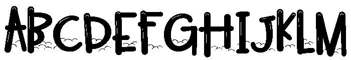 ZP Creative Cloud Font UPPERCASE