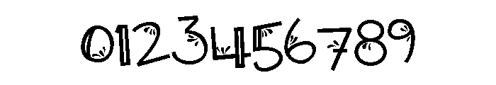 ZP Cry Baby Font OTHER CHARS