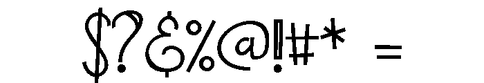 ZP Cry Baby Font OTHER CHARS