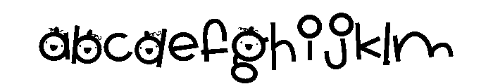 ZP Cutie Halloween Face FONT