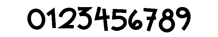 ZP Cutie Halloween Too ExtraBold Font OTHER CHARS