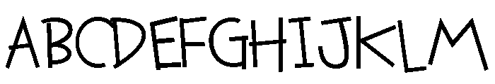 ZP Cutie Halloween Too Font UPPERCASE