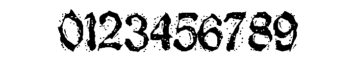 ZP Damocles Blizzard Script Expanded Font OTHER CHARS