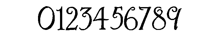 ZP Deckling Font OTHER CHARS