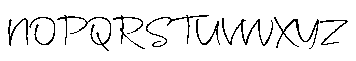 ZP Delegate Stencil Expanded Font UPPERCASE