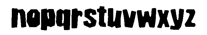 ZP Delusion Font LOWERCASE