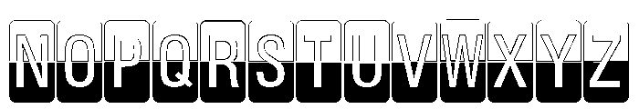 ZP Departure Board Font UPPERCASE