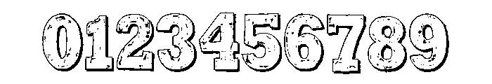 ZP Director 3D Font OTHER CHARS