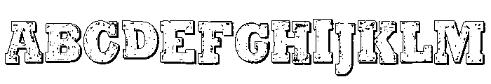 ZP Director 3D Font UPPERCASE